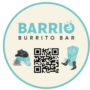 Stickers for bags with QR code (On Roll)